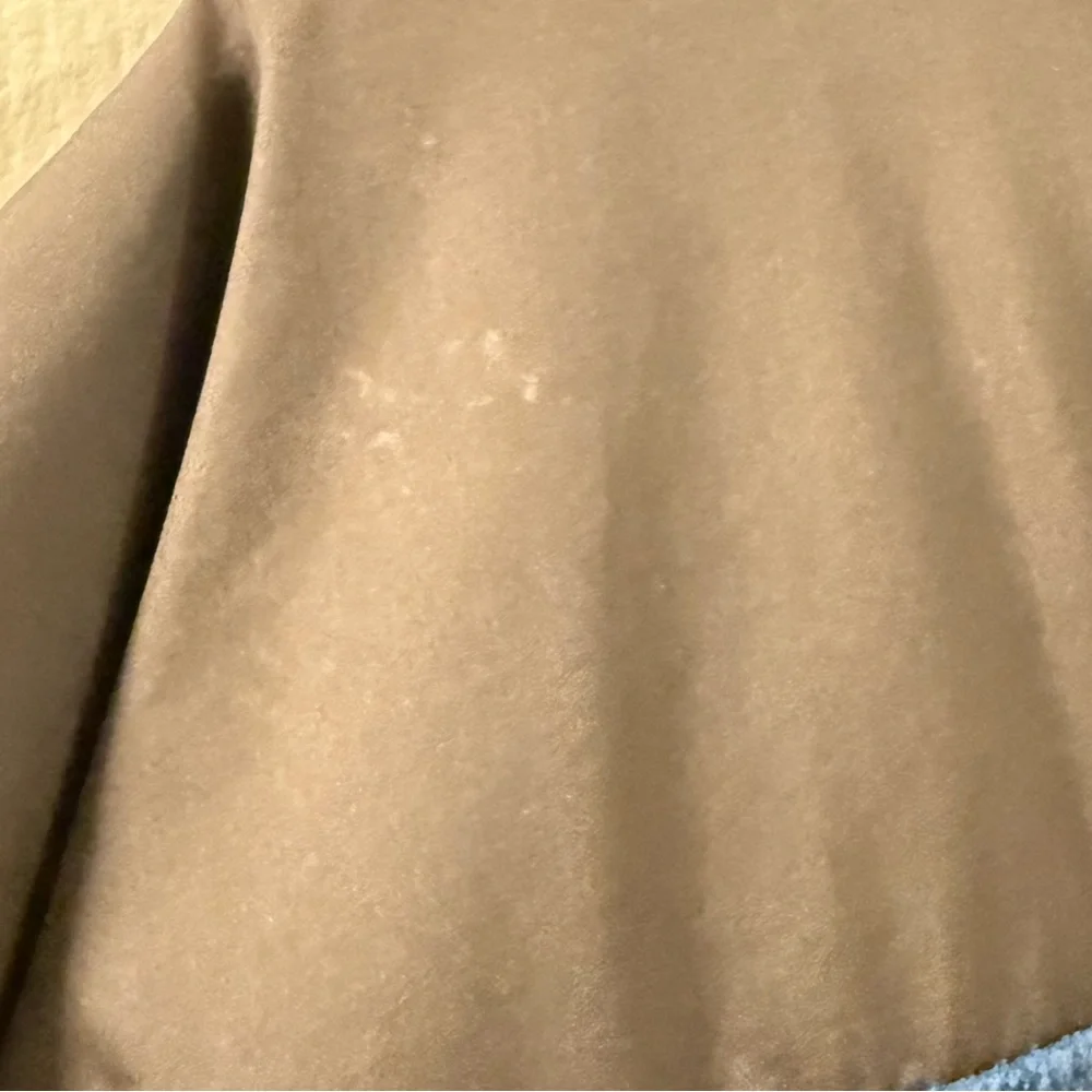 The North Face Full Zip Reversible Jacket Blue Grey‎ Boys Size Large 14/16 FLAW